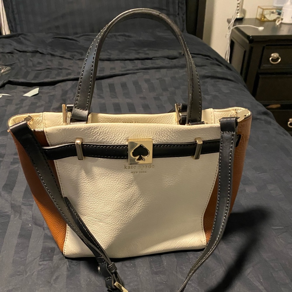 Kate Spade tri-color handbag